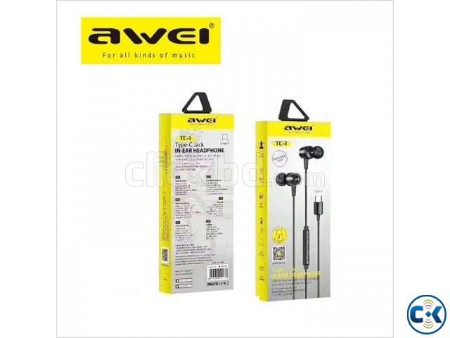 Awei TC-1 Type-C Jack Earphone- Original large image 0