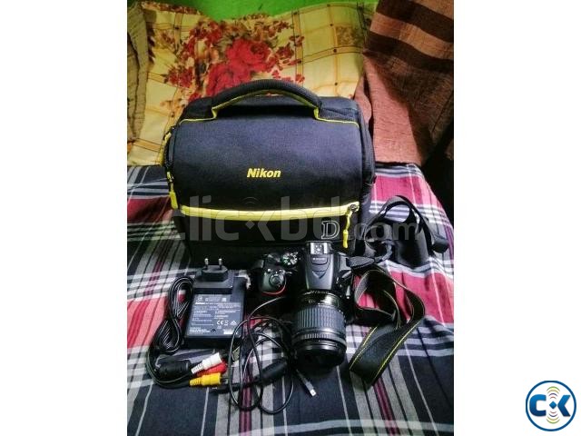 Nikon d5500 black with kit lens large image 0