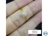 Diamond with Gold Ring 50 OFF