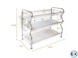 3 Layer Dish Drainer