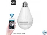 Panoramic Light Bulb Wifi Camera 360 Degree