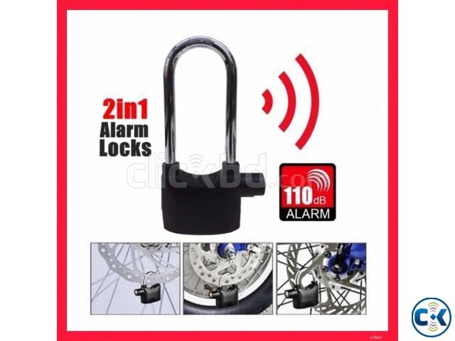 2 in 1 Security Alarm Lock large image 0