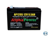 AlphaPower VRLA AGM Battery 12V 9.5Ah 20HR for UPS Others