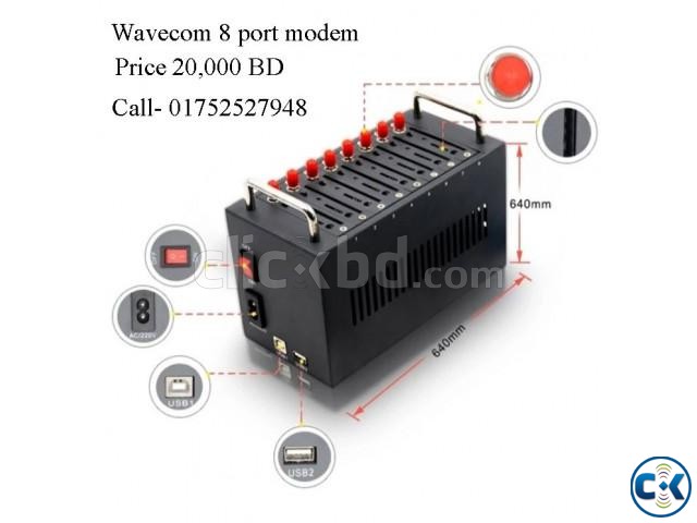 Gsm 8 port 4G modem in bd large image 0