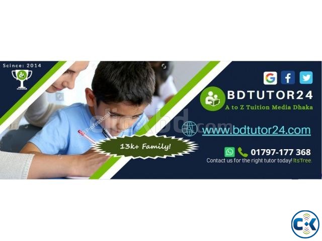 BD All House Private Tutors Service Media Dhaka bdTutor24 large image 0