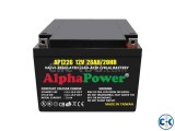 AlphaPower Battery 12V 26Ah 20HR for UPS Others Taiwan