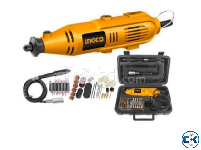 Ingco Mini Grinder Rotary Tool With 52 Accessories large image 0