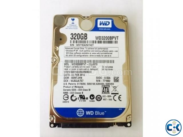 Used Western Digital Blue 320GB Laptop Sata Hard Disk large image 0