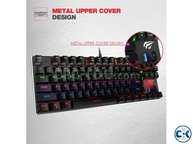 GAMENOTE RGB BLUE SWITCH GAMING MECHANICAL KEYBOARD large image 0