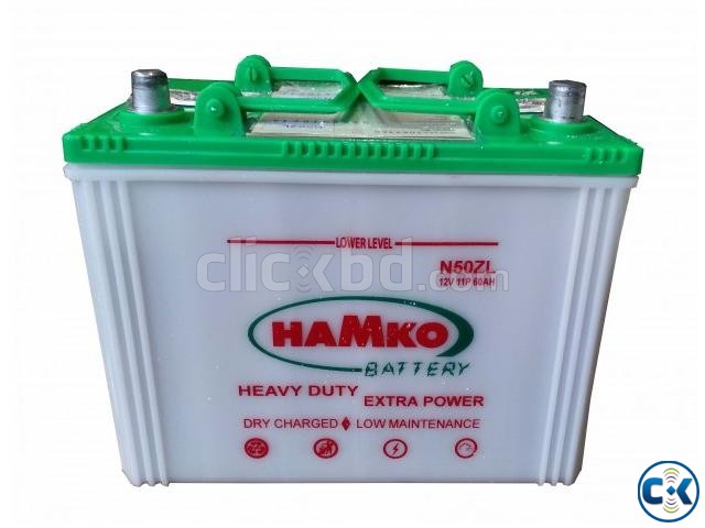 Hamko Car Battery N50ZL large image 0