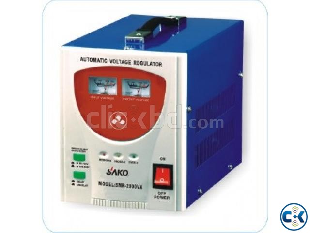 SAKO Single Phase -3000 VA Relay type large image 0