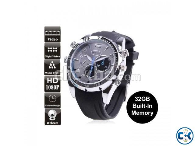 Spy Camera Watch 32GB Night Vision Voice with Video Recorder large image 0