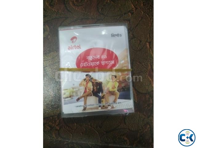 Airtel sim 100tk large image 0