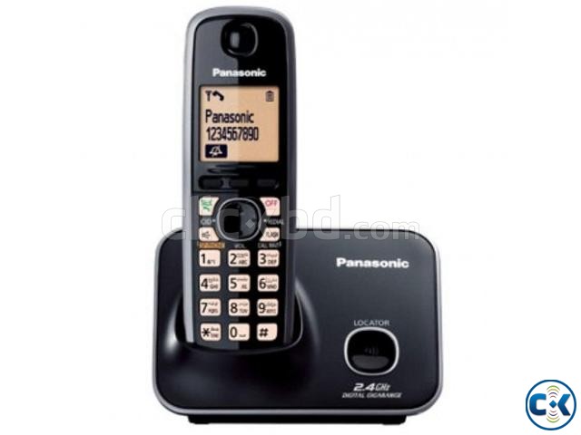 Panasonic KX-TG3711BX 1.8 LCD Screen Cordless Phone large image 0