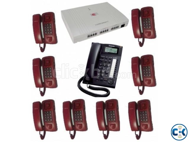 Intercom System TC2000-B IKE 08 Line Apartment Intercom large image 0