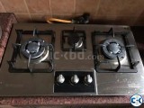 Miyako gas stove three burner NG