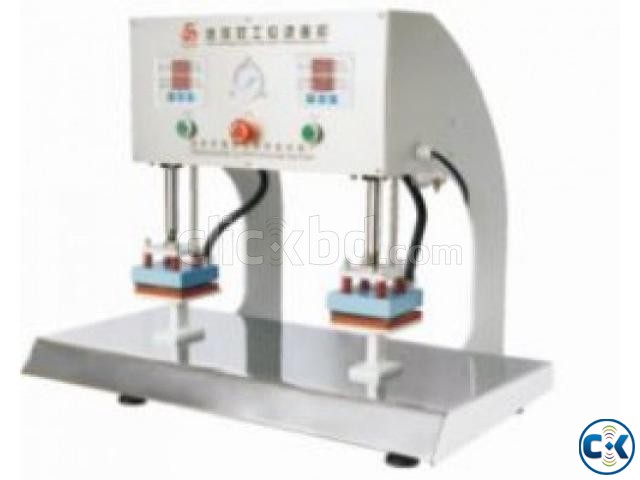 Double head heat press machine large image 0