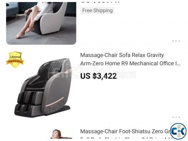 Massage chair 3d full body large image 0