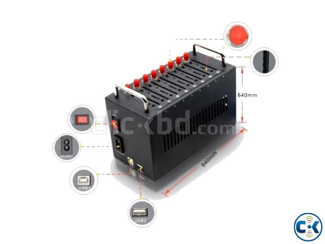 8 port gsm modem large image 0