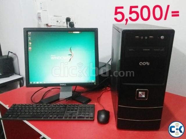 মনিটর সহ সম্পূর্ন কম্পিউটার Full Setup large image 0