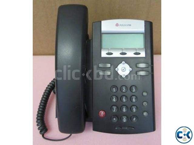 Polycom SoundPoint IP321 IP VoIP Phone PoE Ethern large image 0