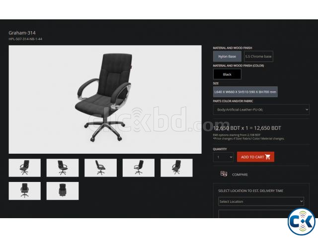 Hatil Executive Swivel Chair large image 0