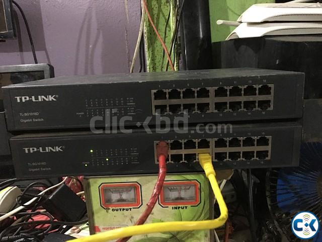 TP-Link TL-SG1016D 16-Port Gigabit Switch 2 pcs large image 0