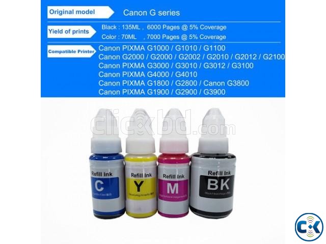 Canon Compatible Refill Ink GI-790 Combo Set G1000 G2000 large image 0
