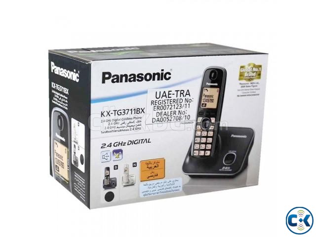 Panasonic KX-TG3711BX Cordless Telephone large image 0