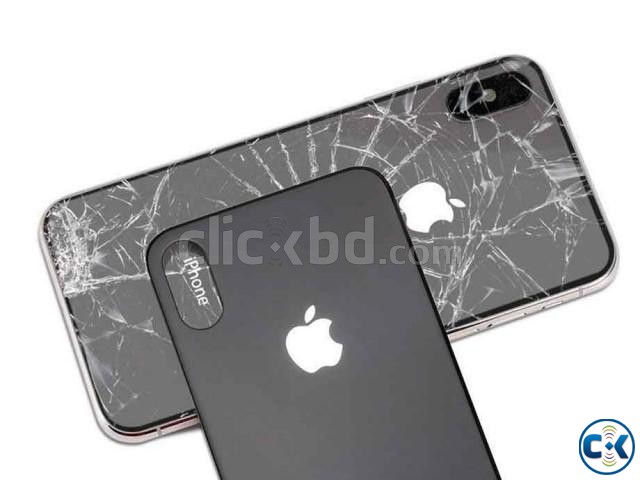 IPhone Back Glass Repair Service 8 8 Plus X XS XR XS Max large image 0