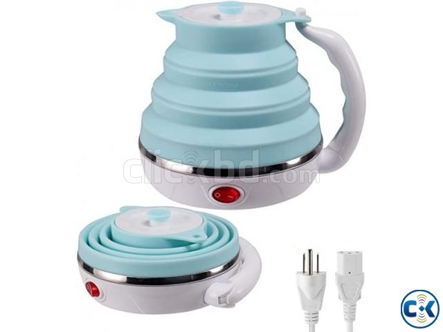 Silicone foldable electric kettle large image 0