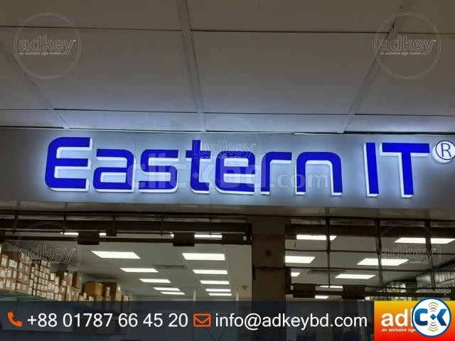 LED Sign Acrylic Top Letter Acrylic Channel Letters Sign LED large image 0