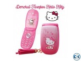 Hello Kitty W88 Folding Mobile