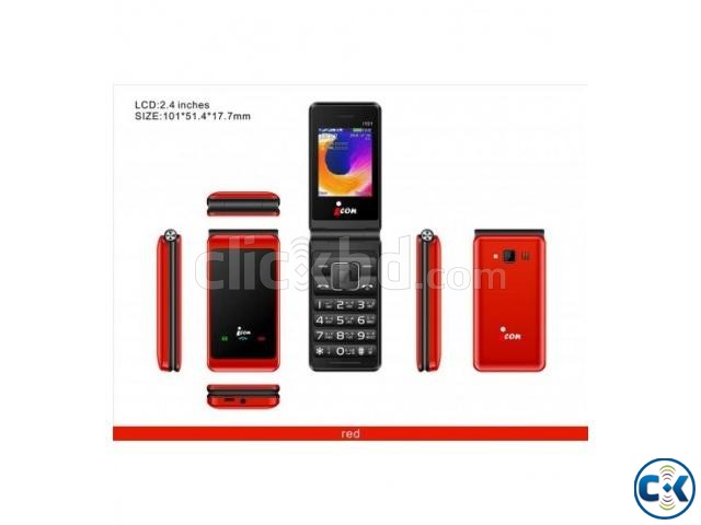 ICON i101 Dual Sim Folding Phone With Warranty large image 0