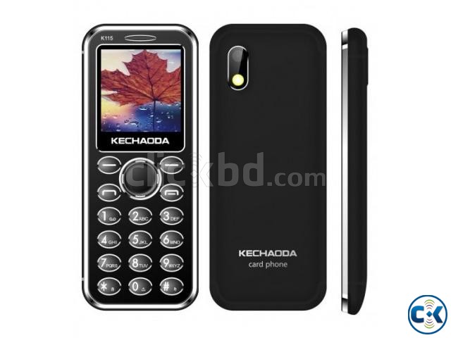 K115 Card Phone Dual Sim With Warranty large image 0
