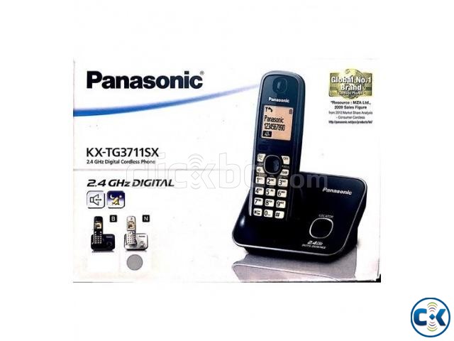 Panasonic KX-TG3711BX Cordless Telephone large image 0