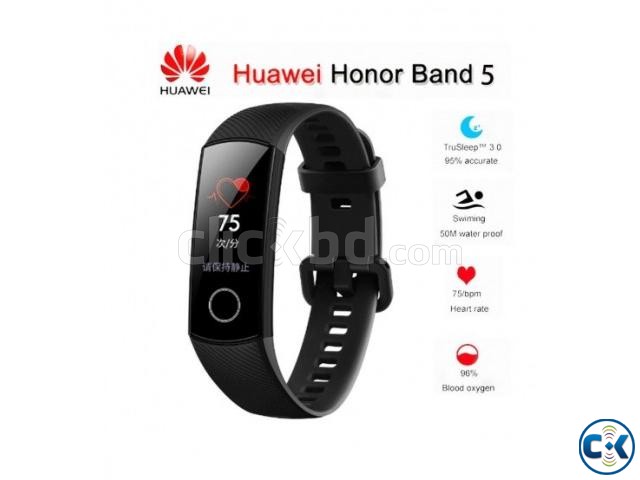 Huawei Honor Band 5 Waterproof fitness Tracker Original | ClickBD large image 0