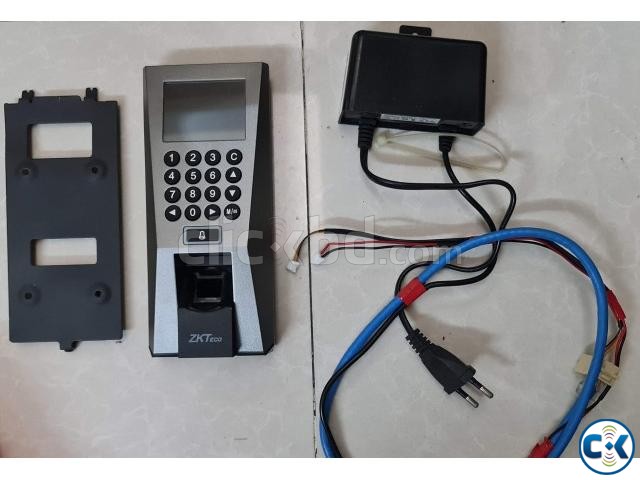 Fingerprint Access Control Attendance ZKT Eco ZK F18 large image 0