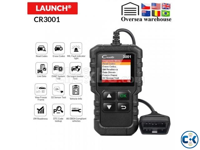 LAUNCH X431 CR3001 OBD2 Scanner Support Full OBD II EOBD large image 3