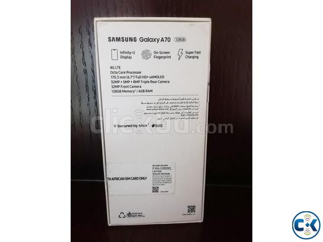 Samsung A70 Ram 6GB Rom 128GB Like New large image 1