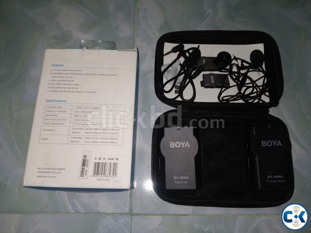 Boya Wireless Microphone BY WM4 large image 1