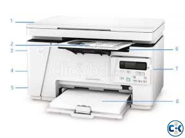 HP LaserJet Pro MFP M26a Multifunction Printer large image 3