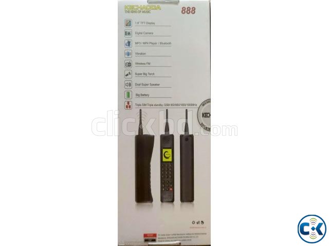 KECHAODA 888 Phone Big Battery Three SIM Card Power Bank FM large image 2