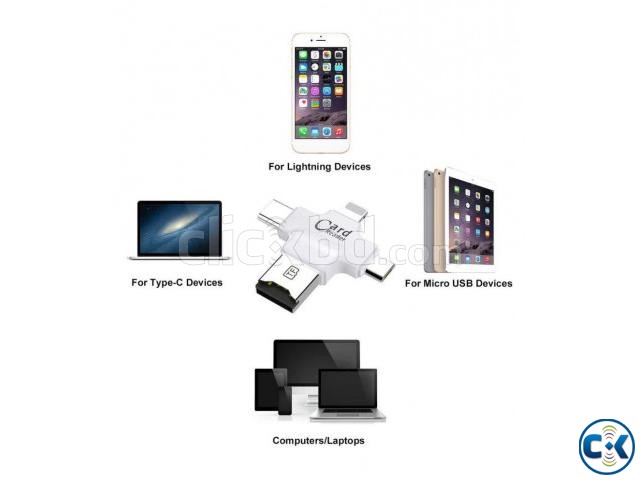 4 in 1 OTG Card Reader large image 2