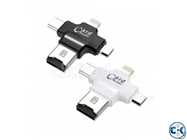 4 in 1 OTG Card Reader large image 3