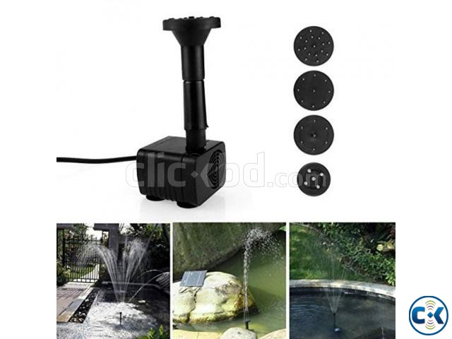 Solar Pump Bird Bath Solar Pumps for Garden Bird Bath large image 1