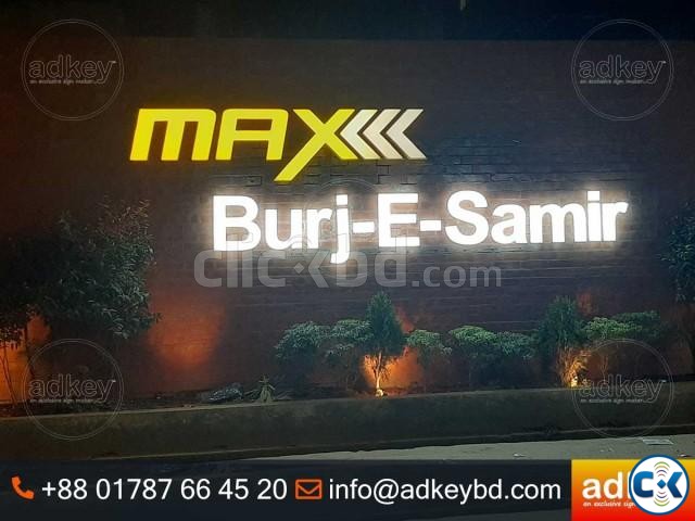 LED Sign Acrylic Top Letter LED Light Box Acrylic Letters large image 4