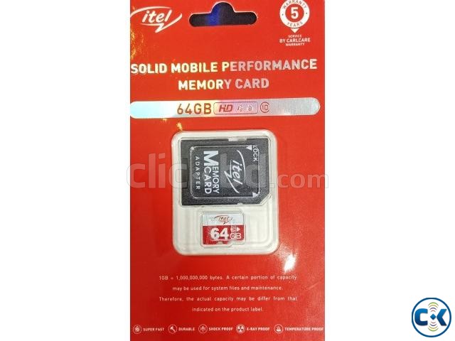 iTel 64GB Micro HD Memory card large image 2