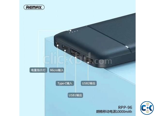 Remax RPP-96 10000 mAh Lango Series Power Bank large image 0