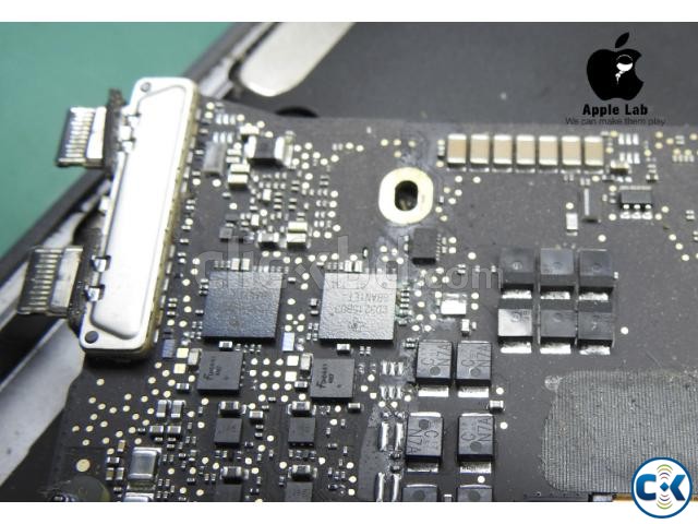 MACBOOK PRO A1707 TOUCHBAR LOGIC BOARD REPAIR LIQUID SPILL large image 0